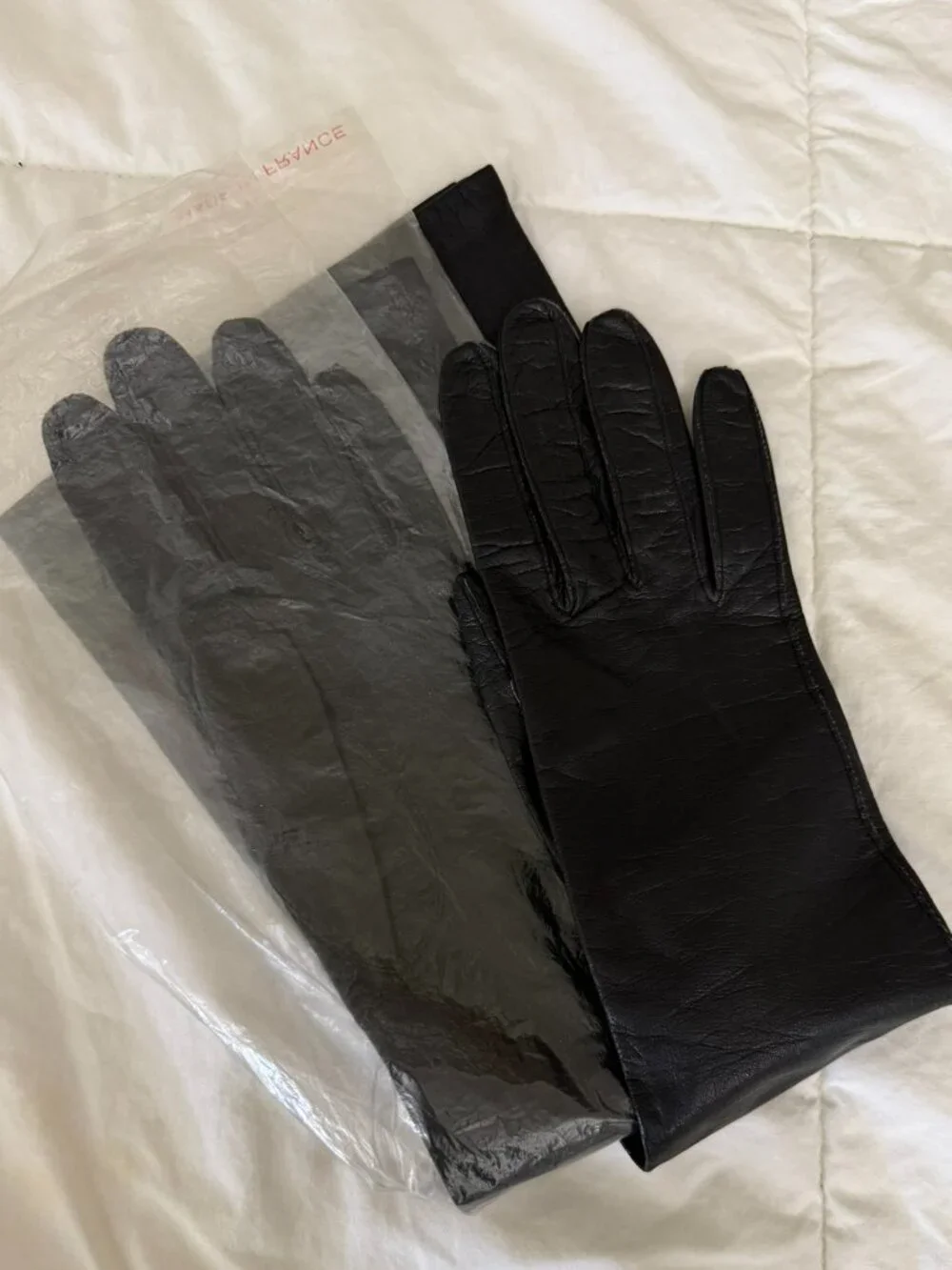 REAL KID Leather Opera Gloves Size 6 1/2